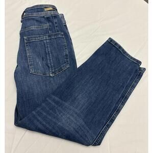 Women’s Pilcro By Anthropologie Jeans Size 27 Medium Wash Straight Leg